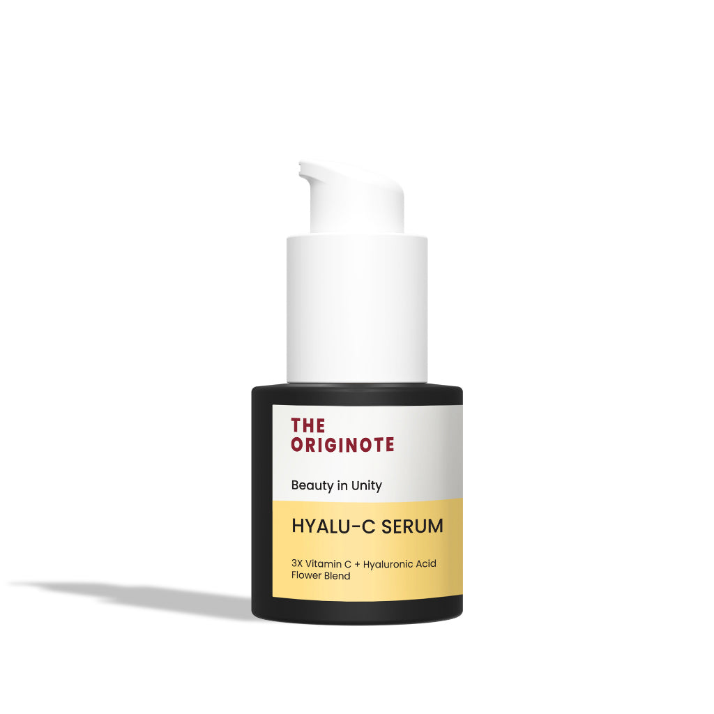 Tinh chất Originote Hyalu-C 3X Vitamin C + Hyaluronic Acid với hỗn hợp hoa
